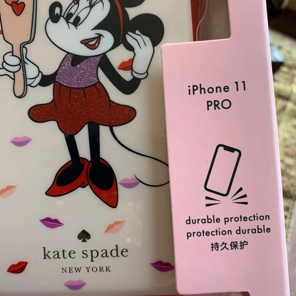 Authentic KATE SPADE Disney x print collection iPhone 11 Pro case